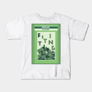 Play tetris Kids T-Shirt